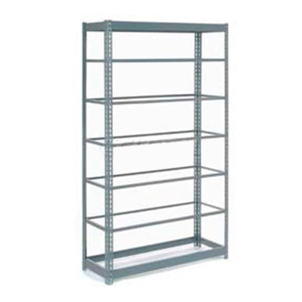 Heavy Duty Shelving 48W x 12D x 84H With 7 Shelves, No Deck, Gray